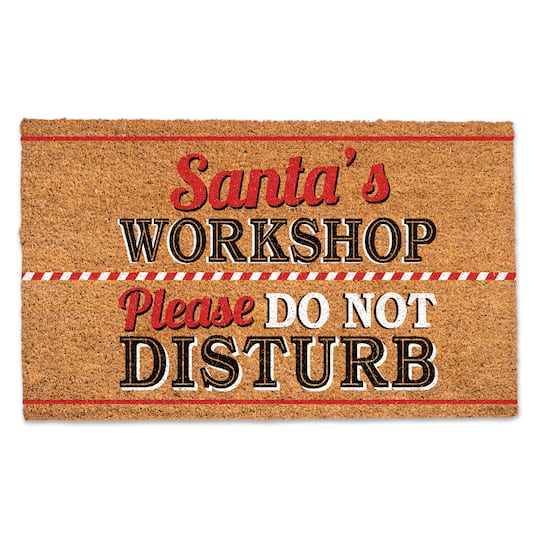 Santa&#x27;s Workshop Doormat
